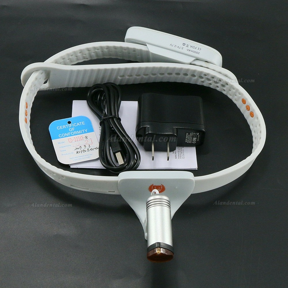 KWS KD-203AY-8 High CRI LED portable surgical dental head lamp